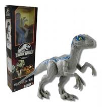 Dinossauro Articulado Jurassic World Velociraptor Blue 30CM