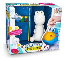 Dinossauro Baby Rex Cofrinho para Pintar Adijomar
