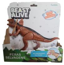 Dinossauro Beast Alive Feras Dilofosauro Som E Luz Cadide