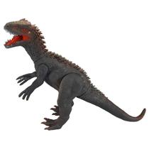 Dinossauro Bee Toys T-Rex Invencible Em Vinil Ref.0582 Preto