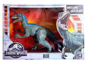 Dinossauro Blue Velociraptor Gigante Jurassic World Mimo