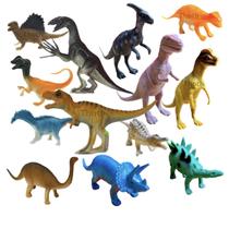 Dinossauro Brinquedo 13 Animais Dino Grande Infantil T rex Brinquedos Didadico Fazenda - 99 Toys