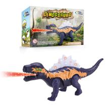 Dinossauro Brinquedo com Luz e Som Espinossauro Dino - Pais e Filhos