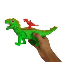 Dinossauro Brinquedo Dino T-Rex com Som e Toca Música