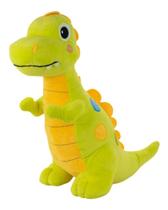 Dinossauro Brinquedo Macio Amarelo Esverdeado 44cm - Pelúcia