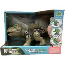 Dinossauro Brinquedo Monta E Desmonta Verde Escuro Rs046-1