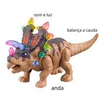 Dinossauro c/ Luz e Som, Movimento a Pilha Ref. DMT5134