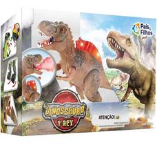 Dinossauro C/ Som E Luz T- Rex - Pais E Filhos