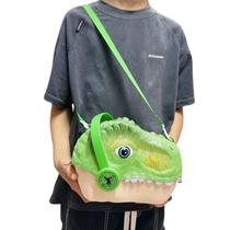 Dinossauro Cabeça Dino Bolsinha Com Miniaturas De Dino