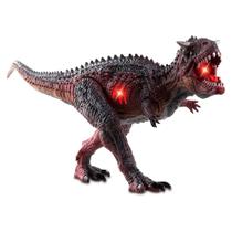 Dinossauro Carnotauro Articulado Realista com Som e Luz 2 pçs Dinos 4401A-22 - Dorémi