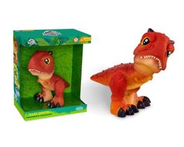 Dinossauro Carnotaurus laranja Jurassic World dinos baby Brinquedo 1464 Original