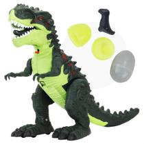 Dinossauro de Brinquedo com Movimentos e Põe Ovos