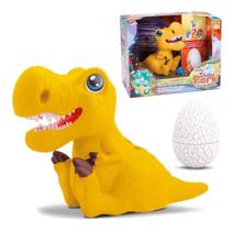 Dinossauro De Brinquedo Dinopark Baby Com Um Ovo Surpresa