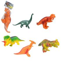 Dinossauro De Brinquedo Em Vinil Macio De Apertar Para Bebês Vários Modelos Faz Barulho - 99TOYS