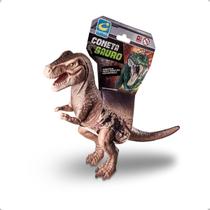 Dinossauro De Brinquedo Em Vinil Rex T-rex 19,2cm Cometa 051 Cometa