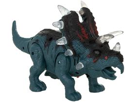 Dinossauro de Brinquedo Emite Som e Luz DM Toys