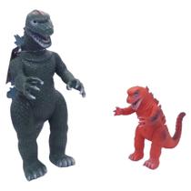 Dinossauro De Brinquedo Godzilla Kit Coleção Peças De Borracha