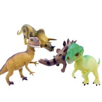 Dinossauro De Brinquedo Kit Coleção Peças De Borracha Dinossauro De Brinquedo Kit Coleção Peças De Borracha