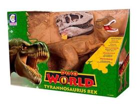 Dinossauro De Brinquedo Tiranossauro Rex Articulado E Som