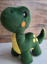 Dinossauro de pelúcia brinquedo 27cm decoração festa brincar bebê