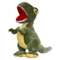 Dinossauro de pelucia infantil juvenil brinquedo decoracão 33cm verde Dinossauro de pelucia infantil juvenil brinquedo decoracão 33cm verde