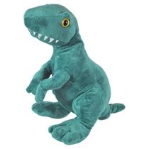 Dinossauro De Pelúcia Rex Boca Bordada 30cms - Verde