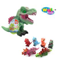 Dinossauro de plastico animais incriveis dino com som 23x14x8cm