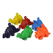 Dinossauro de Plástico Colorido - 10 Unidades Dinossauro de Plástico Colorido - 10 Unidades