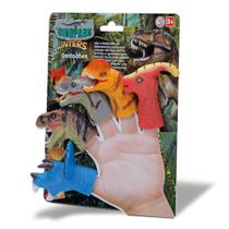 Dinossauro Dedoche Kit Com 5 Unidades - Bee Toys Brinquedos Dinossauro Dedoche Kit Com 5 Unidades - Bee Toys Brinquedos