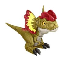 Dinossauro dilophosaurus jurassic world dominion uncaged com som - mattel gwy56