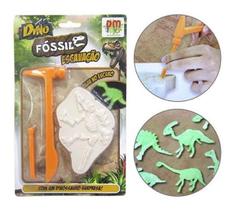 Dinossauro Dino Fóssil Escavação Brinquedo Arqueologia