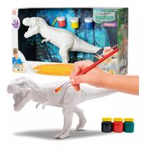 Dinossauro Dino Park Para Pintar Com Guache - Bee Toys