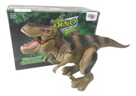 Dinossauro Dino Som Movimento Brinquedo Infantil Criança