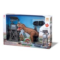 Dinossauro Dino Squad Base Aliada T-Rex Com Acessórios BeeToys