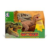 Dinossauro dino world tyrannosaurus rex 29cm cotiplas