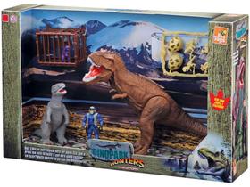 Dinossauro Dinopark Hunters Predators Bee Toys - 2 Unidades Dinossauro Dinopark Hunters Predators Bee Toys - 2 Unidades
