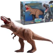 Dinossauro Dinopark Invencível Rex 74cm Aventura Pré-Histórica em Grande Estilo Bee Toys