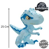 Dinossauro Dinos Baby T-rex Jurassic World Mattel 1461 Blue