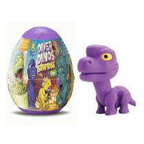 Dinossauro Diver Dinos Ovo Surpresa Divertoys Ref.8294 Roxo