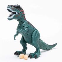 Dinossauro do valley anda põe ovo com projeções e luz - Art Brink - VERDE