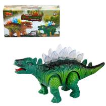 Dinossauro Elétrico Brinquedo Infantil Som Luzes Verde
