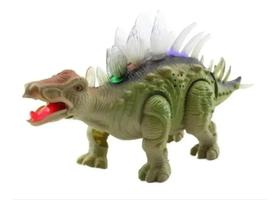 Dinossauro Estegossauro Som Luz E Movimento para crianças Brinquedo infantil Dino Grande - Emporio Magazine