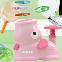 Dinossauro Flying Disc Launcher Toy Qwifyu Outdoor Kids de 4 a 8 anos