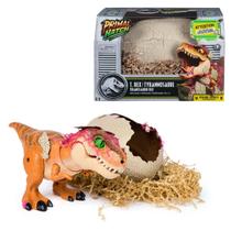 Dinossauro Interativo T-Rex Jurassic World Hatch Luz Som e Acessórios Sunny