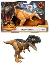 Dinossauro Jurassic World c/ Som - Ruge e Ataca - Campo Cretáceo Dino Escape - Mattel