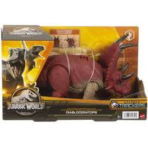 Dinossauro Jurassic World Diabloceratops Som Mattel Hlp16
