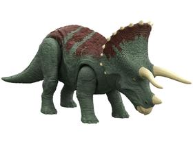 Dinossauro Jurassic World Dominion Triceratops - Articulado Mattel