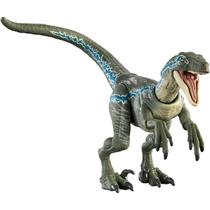 Dinossauro Jurassic World Hammond Velociraptor Blue Mattel