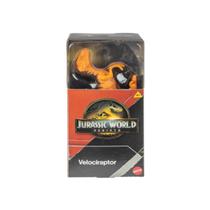 Dinossauro jurassic world rebirth mini velociraptor - mattel jgg18/jgg14