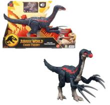 Dinossauro Jurassic World Therizinosaurus com som Mattel